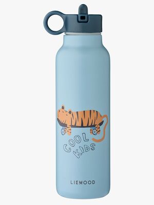 LIEWOOD Falk Trinkflasche 500 ml, Tiger/Beach blue
