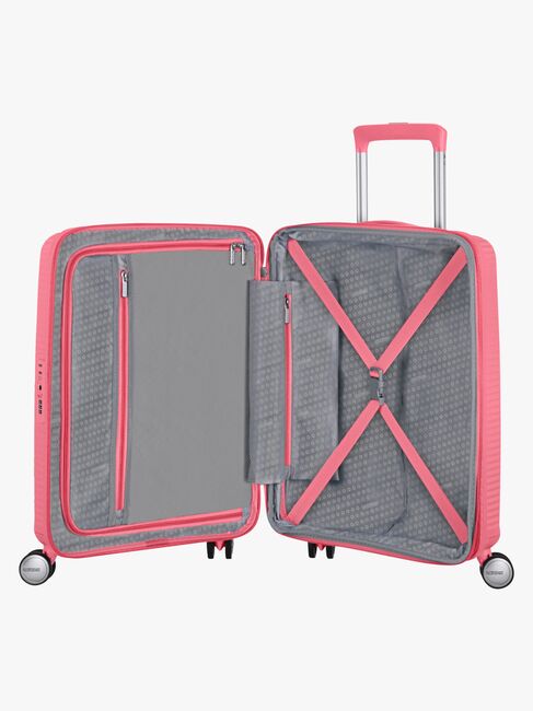 American Tourister Soundbox Spinner Koffer 35,5-41L, Sun Kissed Coral