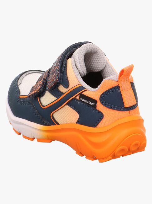 Superfit Sport5 WP Sneaker, Blau/Orange