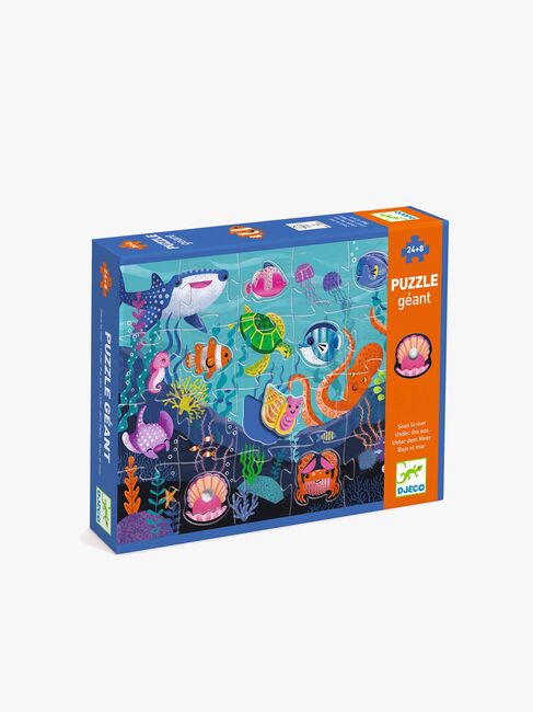 Djeco Puzzle Tactilo Sea 2-i-1