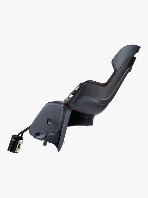 BoBike GO Maxi Neigbarer Frame Mount Fahrradsitz, Urban Black