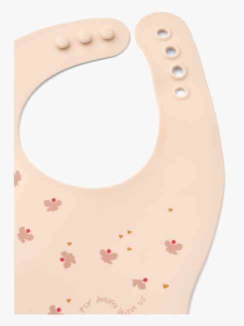 LIEWOOD Ember Gemusterte Lätzchen 2er-Pack, Mini Butterfly/Apple blossom