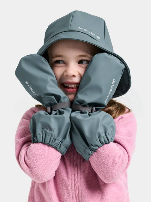 Didriksons Pileglove Gefütterte Regenhandschuhe, Factory Blue