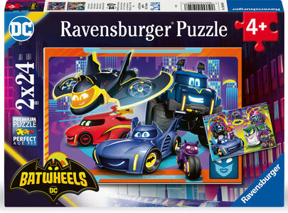 Ravensburger Batwheels Puzzles 2x24 Teile
