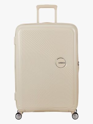 American Tourister Soundbox Spinner Koffer 97-110L, Coconut Sand
