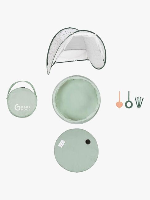 BabyMoov Aquani Provence UV-Schutzzelt, Grün/Weiß