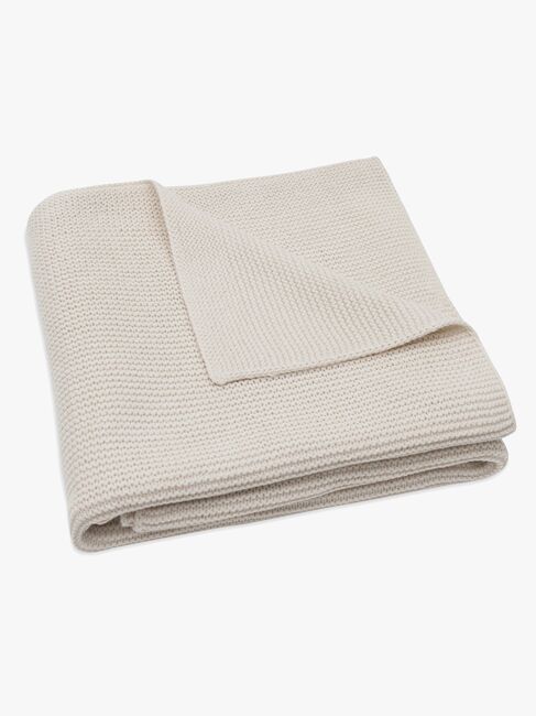 Jollein Decke 75x100 cm Basic Knit, Oatmeal