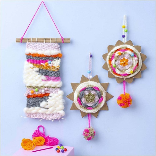 Creativ Company DIY-Set Weben Wanddekorationen