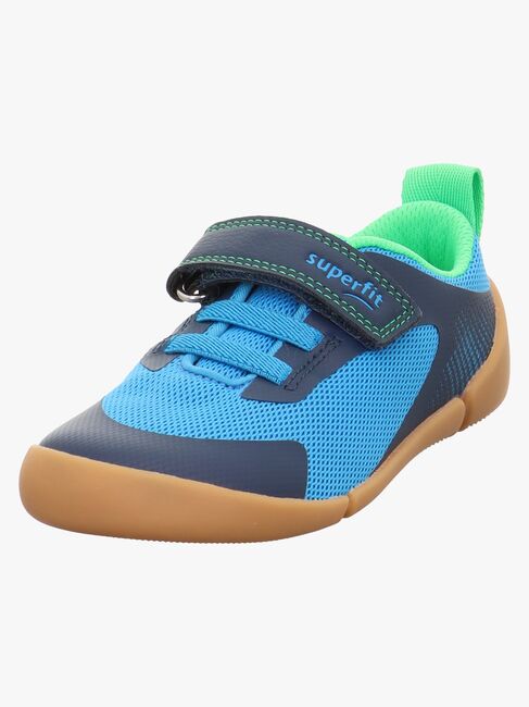 Superfit Vento Barefoot Sneaker, Blau/Hellgrün