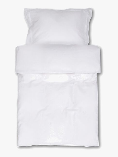 That's Mine Angel Bettwäsche Babybett 70x100 cm, Brilliant White