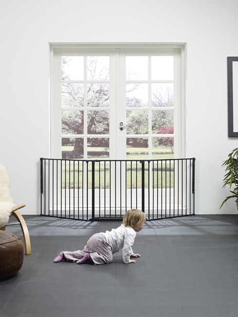 BabyDan Flex L Schraubgitter, Weiß
