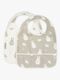 Jollein Miffy&Snuffy Lätzchen 2er-Pack, Olive Green