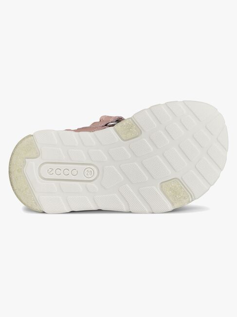 Ecco Mini Stride Sandalen, Rose Dust/Spray Metallic