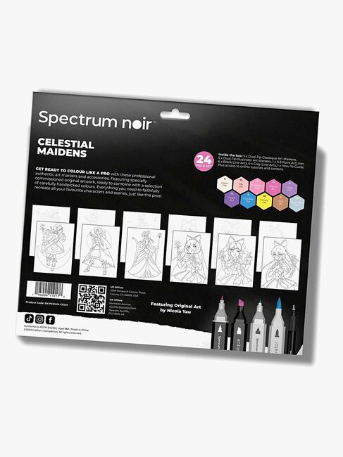 Spectrum Noir Illustrationsset Celestial Maidens