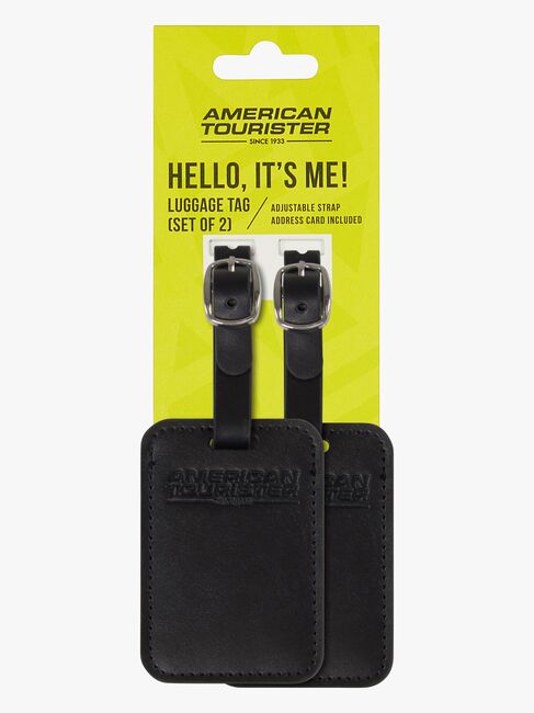 American Tourister Gepäckanhänger 2er-Pack, Black