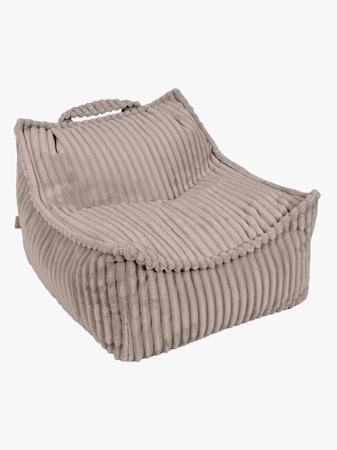 Meowbaby Churros Sitzsack, Pebble Beige