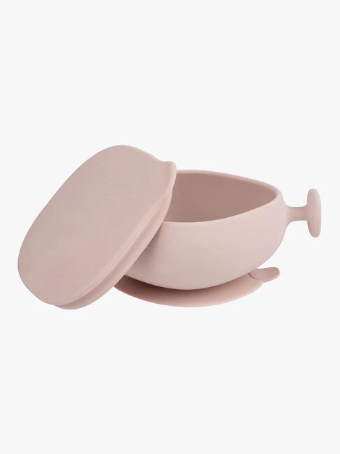 b.box Schüssel mit Deckel Silikon, Blush