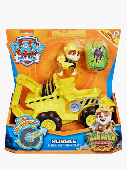 Paw Patrol Dino Deluxe Fahrzeug Rubble