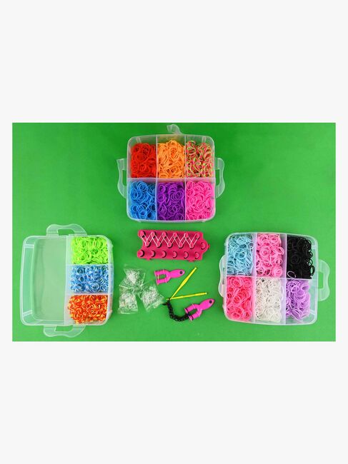 Robetoy Loom Bands DIY Armbandset 3000 Teile