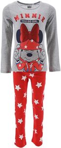 Disney Minnie Maus Pyjama, Hellgrau