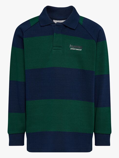 Hummel Loose Poloshirt, Dress Blues