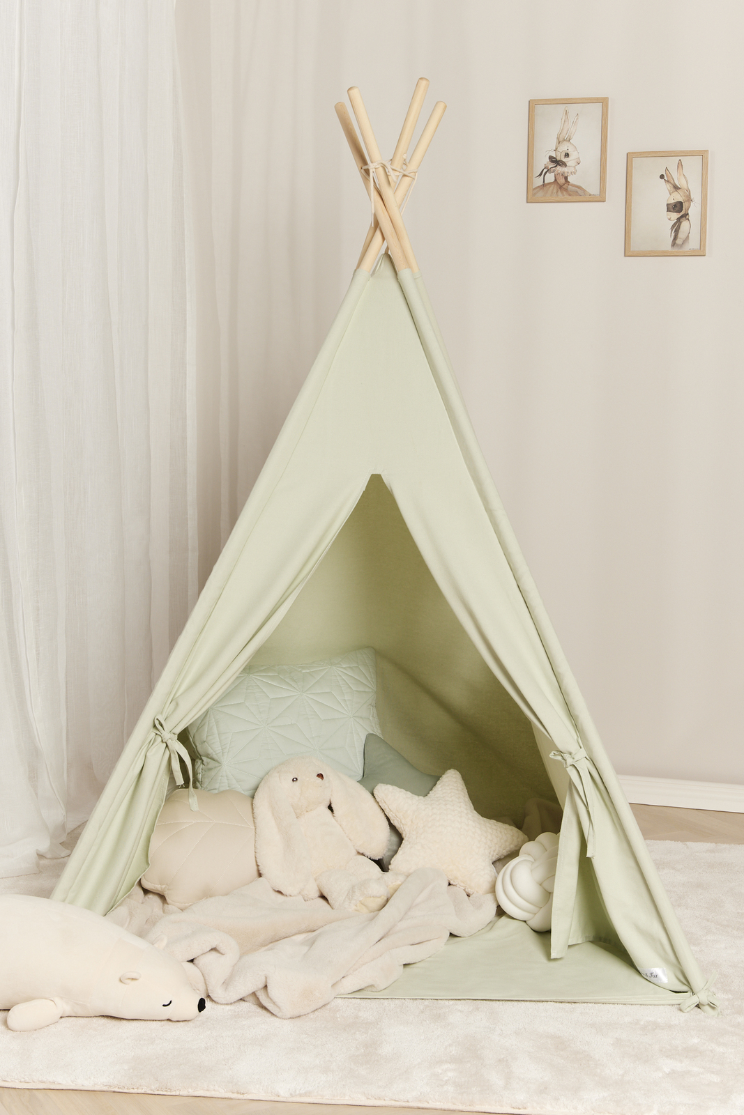 Alice & Fox Tipi-Zelt, Grün