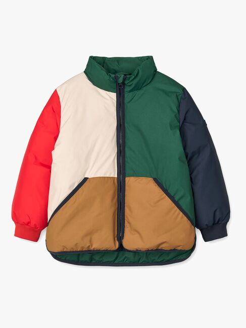 LIEWOOD Brantley Steppjacke, Apple Red Multi Mix