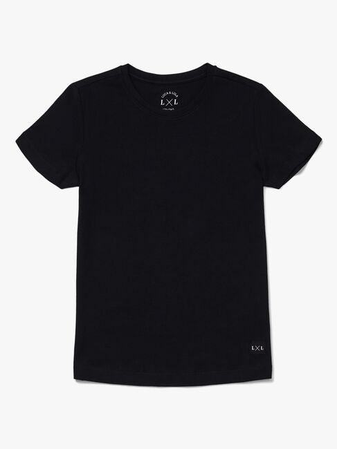 Luca & Lola Adelmo T-Shirt 2er-Pack, Black/White