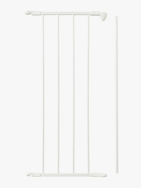 BabyDan Verlängerung Kinderschutzgitter Flex Medium 33 cm, Weiß 