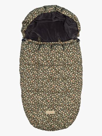 Oh, Poppy! Lily Quilted Fußsack, Poppy Forest Green