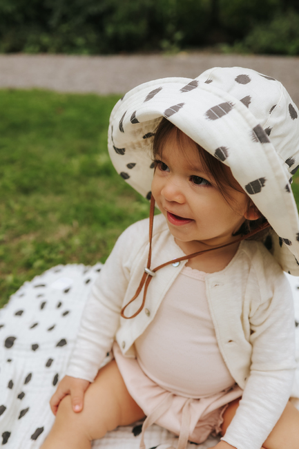 Elodie Soft Cotton Decke, Dalmatian Dots