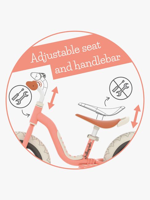 Chillafish Charlie Lux Laufrad, Salmon