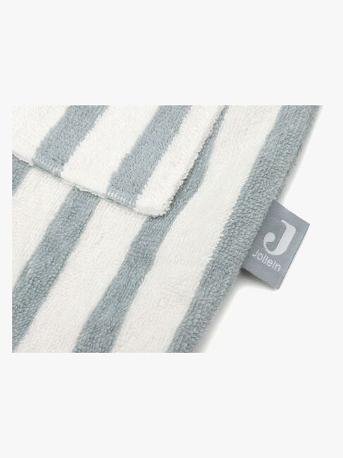 Jollein Bademantel, Stripe Sea Green
