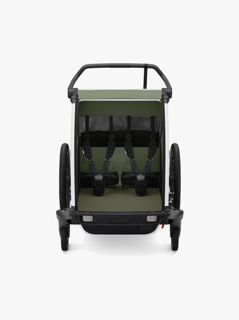 Thule Chariot Lite Double Fahrradanhänger, Vintage Green