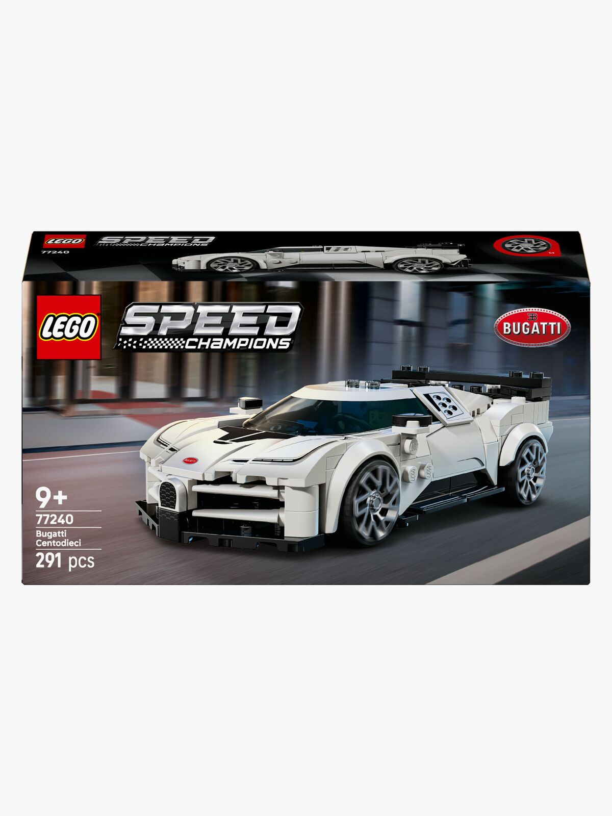 LEGO Speed Champions 77240 Bugatti Centodieci Hypersportwagen