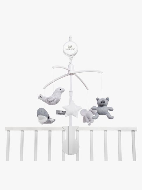 Baby's Only Mobile, Grey/White