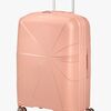 American Tourister StarVibe Spinner Koffer 70-77L, Metallic Peach