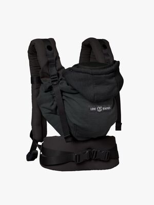 Love Radius HoodieCarrier 2 Babytrage, Black Forest