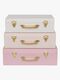 Jabadabado Koffer 3er-Pack, Rosa