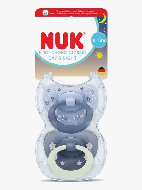 NUK First Choice Classic Day & Night Schnuller 2er-Pack, Blau N175396-Blue-4552_3a.jpg