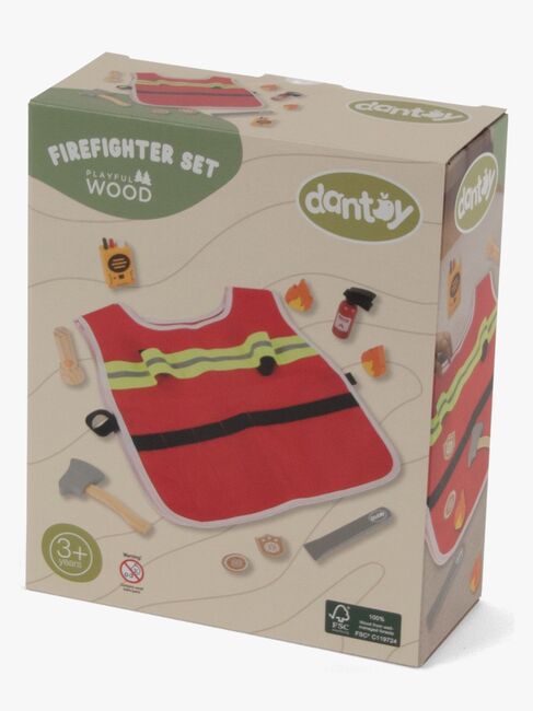 Dantoy Feuerwehr-Set Geschenkbox 10 Teile