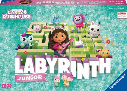 Ravensburger Gabby's Dollhouse Labyrinth Junior Spiel