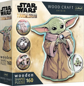 Trefl Wood Craft Origin Star Wars The Mandalorian Puzzle Grogu 160 Teile