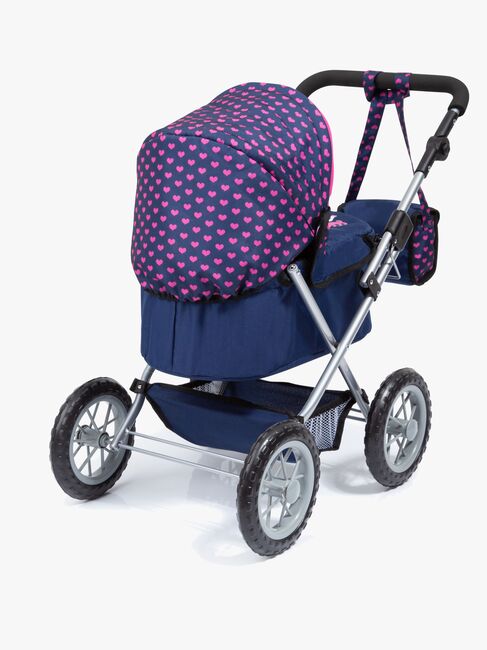 Bayer Design Trendy Puppenwagen Einhorn, Blau