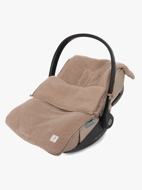 Jollein Mini-Fußsack, Cloudy Rib Milky Coffee