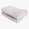 KMCarpets Stripe Decke 130x170, Silber