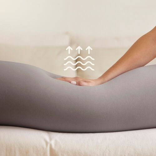 bbhugme Umstands- und Stillkissen, Stone