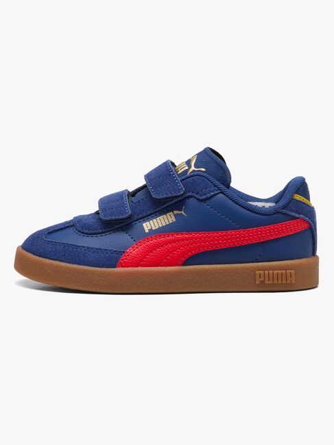 Puma Club II Era V PS Sneaker, Blue Jewel/Red