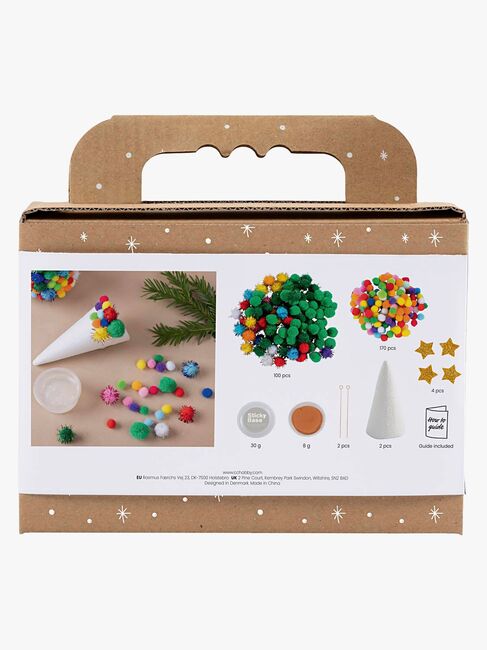 Creativ Company Kreativset DIY Weihnachtsbäume