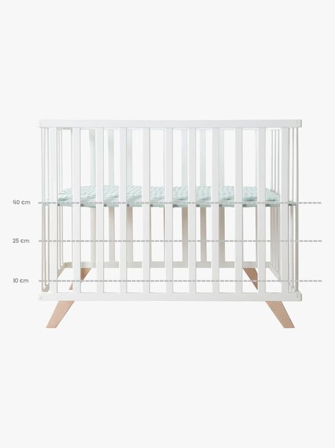 Roba Lil Planet Laufgitter auf Füßen, White & Frosty Green